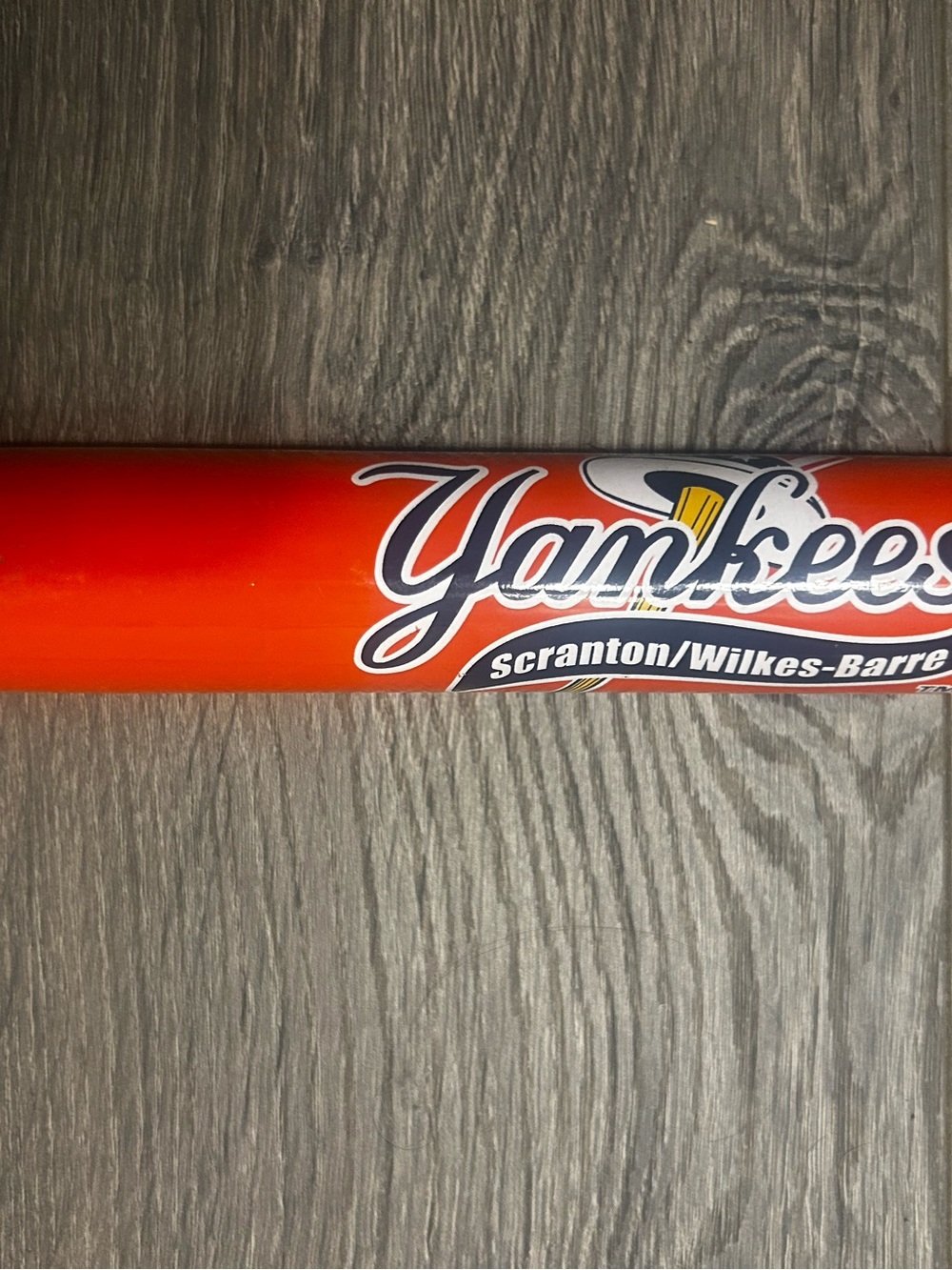 NY YANKEES MINI Souvenir Baseball Bat SCRANTON WILKES BARRE MINOR LEAGUE PA